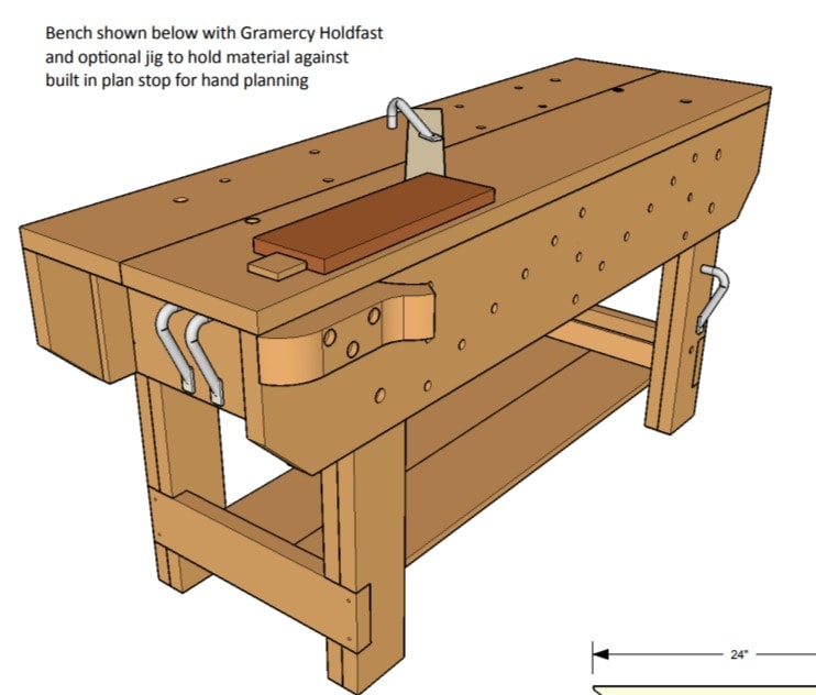 KD Nicholson bench plans