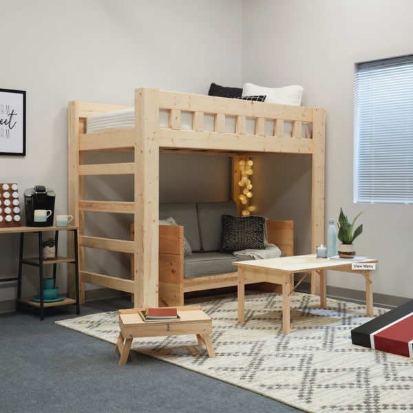Modern DIY Loft Bed