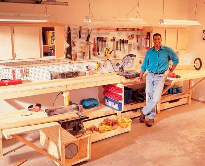 Modular DIY Workbench
