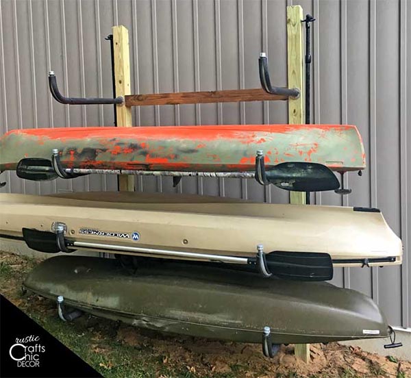 Outdoor Kayak Rack