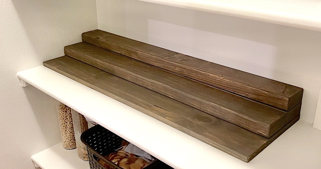 Three Tier DIY Can Organizer by ana white