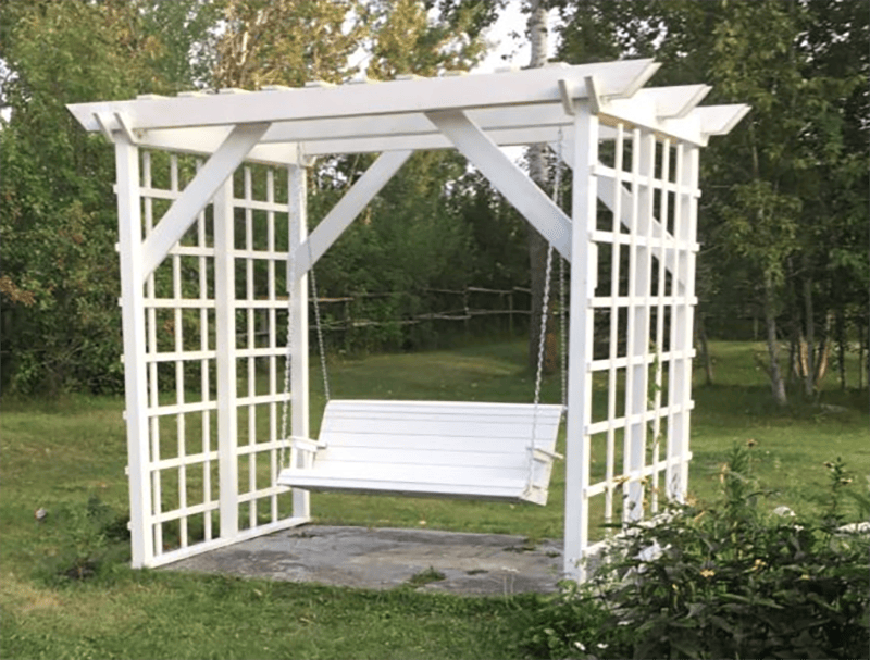 DIY Arbor Swing