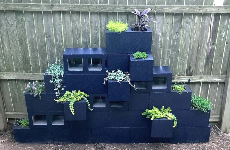 DIY front porch planetrs