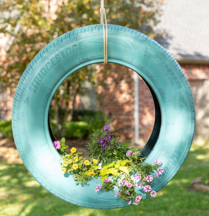 DIY front porch planetrs