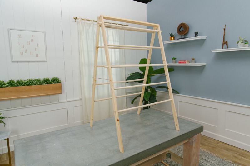 How To Make a DIY Laundry Drying Rack