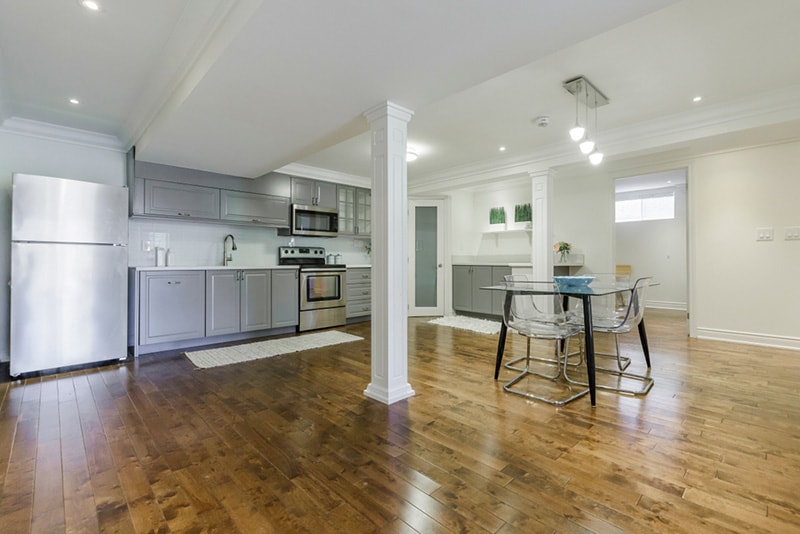 Basement Interior design in a new house