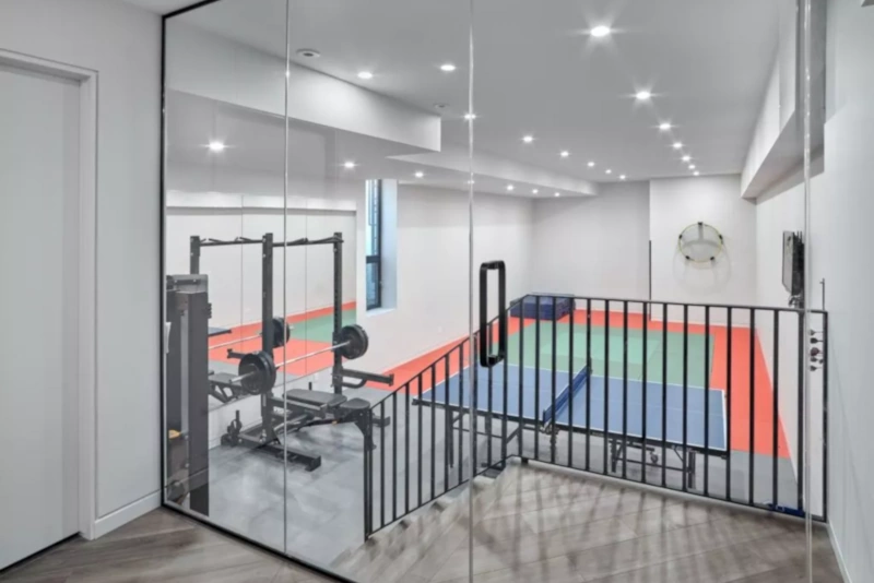 Indoor Gym with mirrors