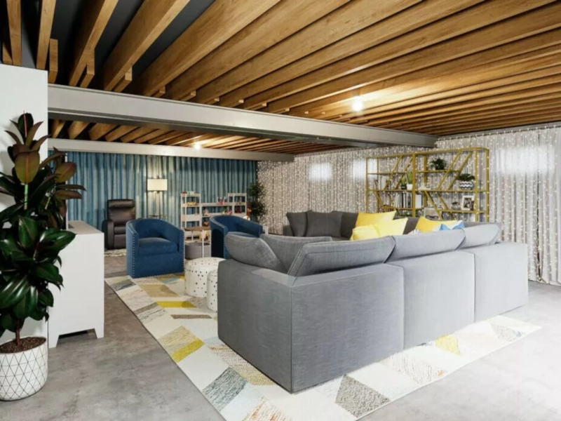 Luxurious basement design ideas Farzaneh K