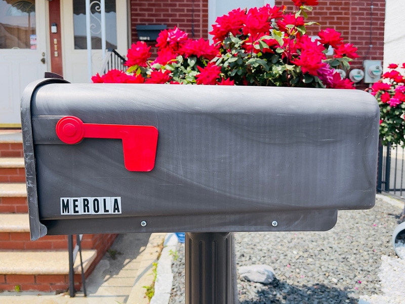 Mailbox Outside the house in New York
