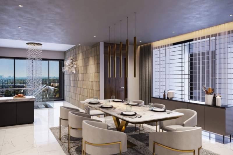 Modern Minimalism Streamlining Your Dining Room