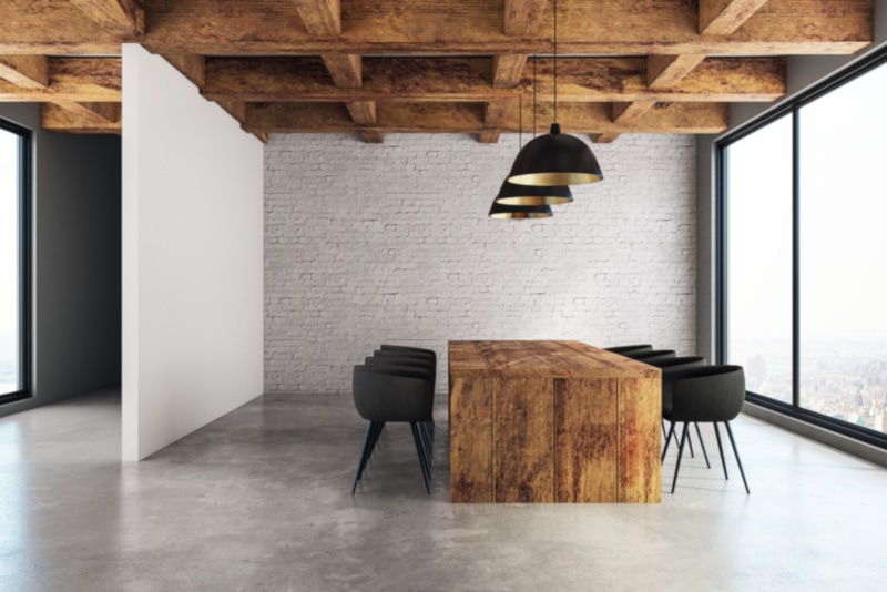 Modern meeting room interior