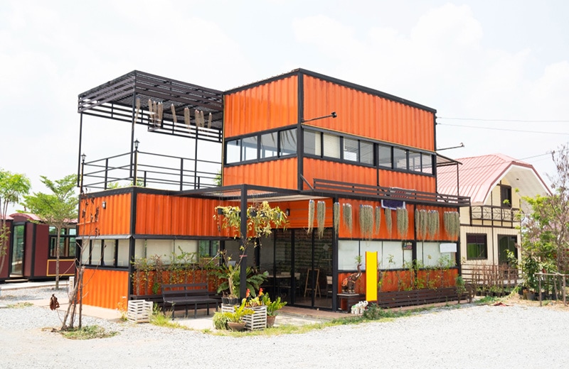 Stacked Container Home