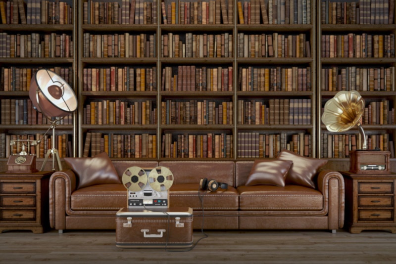 Vintage living room