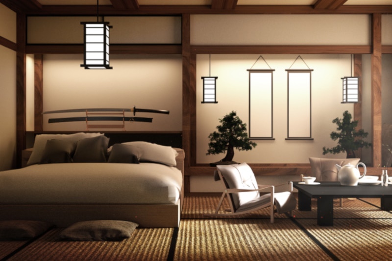 Japanese style bed room