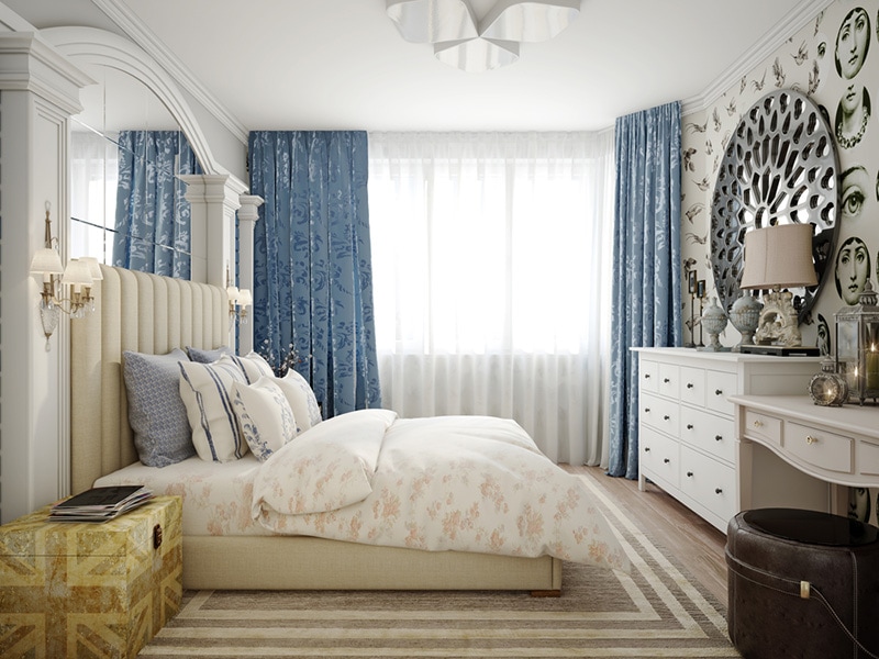 Luxurious provence style bedroom