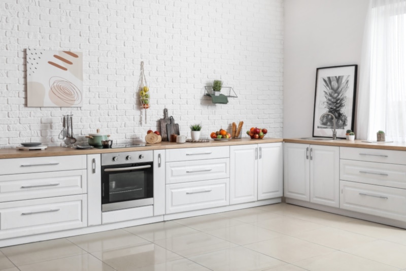 Stylish interior of a modern kitchen