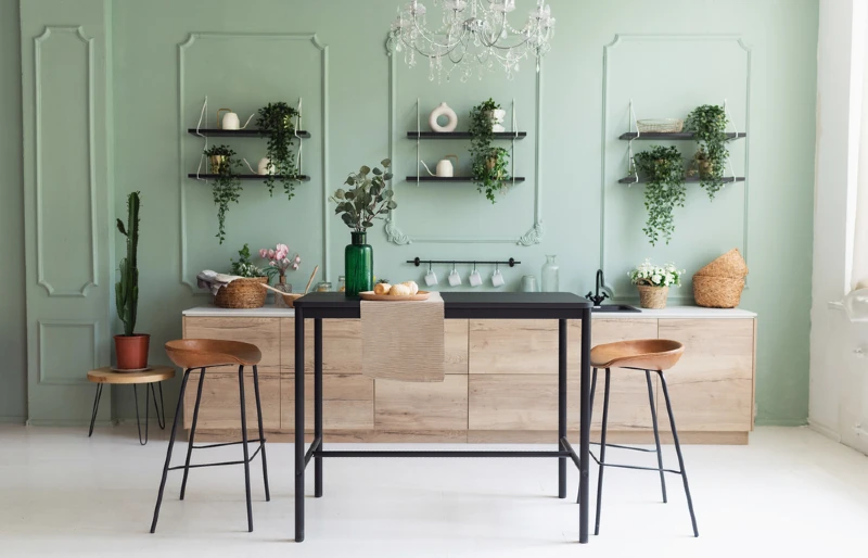 classic minimalist Scandinavian kitchen