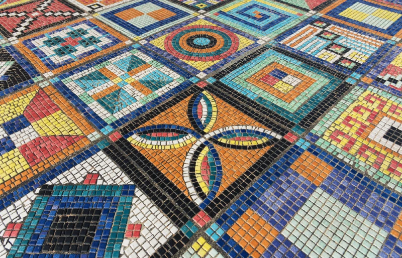 mosaic tiles