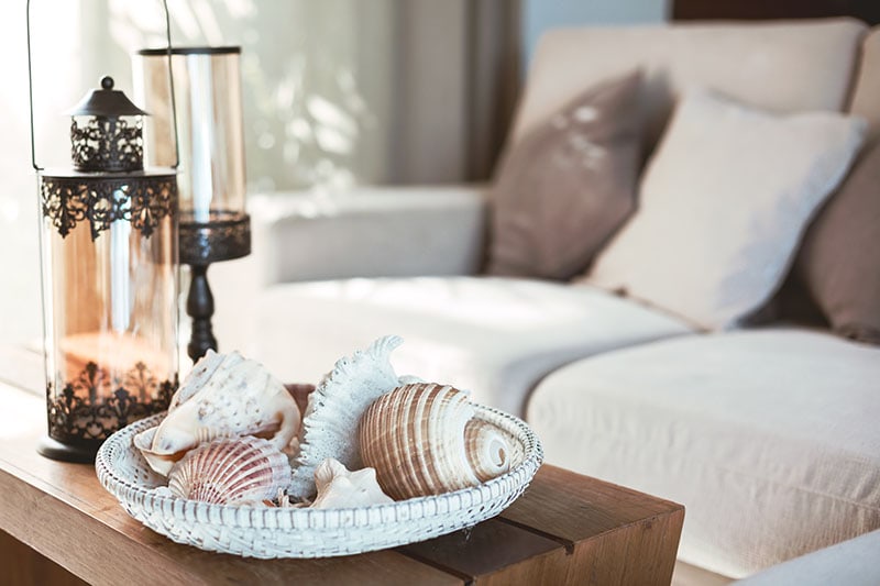 Beach interior decor