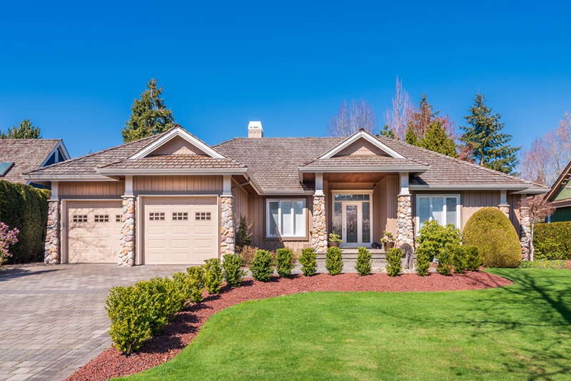 Front yard house