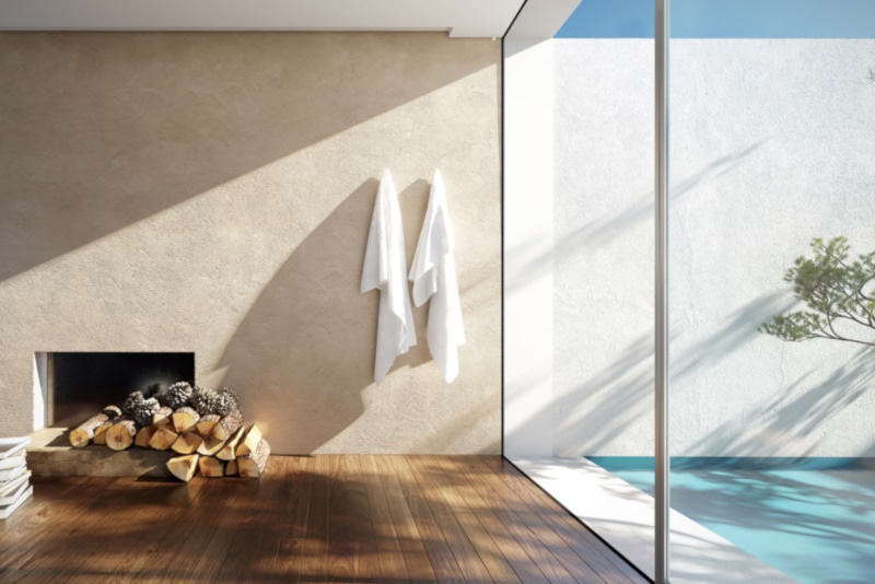 Sunny beach house with pool